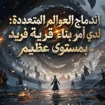 اندماج العوالم المتعددة: لدي أمر بناء قرية فريد بمستوى عظيم
